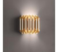 Applique Moderna 1 Luce Louise In Polilux Oro Made In Italy [EEK: A++]