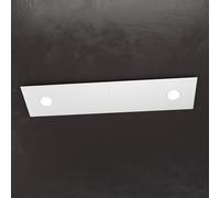 Applique Moderna 4 Moduli Eccentric Metallo Grigio 2 Luci Gx53