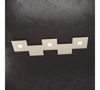 ECCENTRIC APPLIQUE-PLAFONIERA 3 LUCI + 2 DECORATIVO SABBIA 1156-3L2D-SA