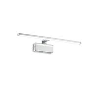 Applique Moderna Alma Metallo Cromo Led 12,5W 3000K Luce Calda