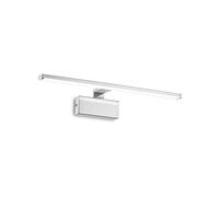 Applique Moderna Alma Metallo Cromo Led 12,5W 3000K Luce Calda