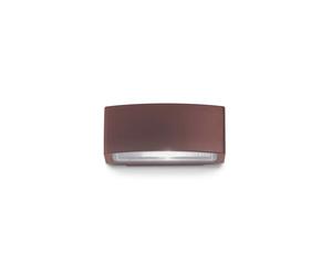 Applique Moderna Andromeda Alluminio Coffee 1 Luce E27