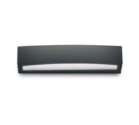 Ideal Lux Lampada da Parete Outdoor E27, Nero