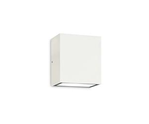 Applique Moderna Argo Metallo Bianco Led 10W 3000K Luce Calda [EEK: A++]