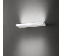 Applique Contemporanea Bed Alluminio Bianco Led Integrato 28W