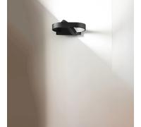 Applique Moderna Belt Metallo Nero Led