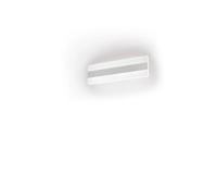 Applique Moderna Bend Metallo E Alluminio Bianco Opaco Led Luce Naturale 35Cm