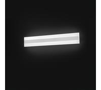 Applique Moderna Bend Metallo Bianco Acrilico Led 30W 3000K L60 [EEK: A++]