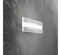 Applique Moderna Bend Metallo Bianco Opaco Led Luce Naturale 35Cm