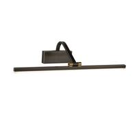 Applique Moderna Bilbao Acciaio Nero Policarbonato Oro Led 14W 3000K