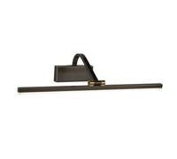 Applique Moderna Bilbao Acciaio Nero Policarbonato Oro Led 14W 3000K