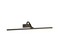Applique Moderna Bilbao Acciaio Nero Policarbonato Oro Led 17W 3000K
