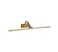 Applique Moderna Bilbao Acciaio Ottone Policarbonato Led 17W 3000K