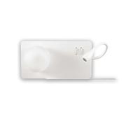 Applique Moderna Book-2 Metallo Bianco 2 Luci 3W 3000K Luce Calda