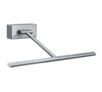 Applique Moderna Cadice Acciaio Argento Led 6,95W 3000K