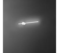 Applique in alluminio colore bianco Clock 65cm LED 12W 3000K CRI?90 220-240V 50/60Hz 1100Lm