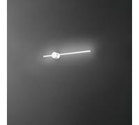 Applique Contemporanea Clock Alluminio Bianco Led Integrato 12W [EEK: A++]