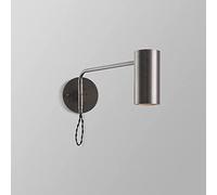 Applique Moderna con Braccio Orientabile,Da da Parete in Metallo, Luce Regolabile per Testiera Del Letto,Da da Lettura per Camera da Letto, Comodino, Soggiorno, Sala da Pranzo, Studio, Ufficio/Nero/Ne