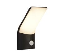 Applique Moderna Copenaghen Alluminio Bianco Policarbonato Nero Led 10W 3000K
