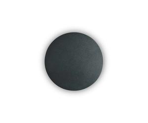 Applique Moderna Cover Alluminio Nero Led 9,5W 3000K Luce Calda D15Cm