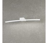 Applique Moderna Curved Metallo Bianco Diffusore Bianco Led 6W Calda 50Cm [EEK: A++]