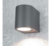 Applique Moderna Da Parete Per Esterni Luce Downlight Attacco GU10 Cilindro