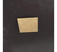 Applique Moderna Decorativa Eccentric Metallo Foglia Oro