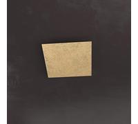 Applique Moderna Decorativa Eccentric Metallo Foglia Oro