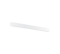 Applique Moderna Delta Metallo Bianco Led 37W 3000K Luce Calda