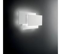 Perenz Applique Dip moderna in alluminio verniciato bianco LED 36W 2880LM 3000K 3 rettangoli
