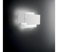 Applique In Metallo Moderna Dip Bianco Led