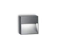 Applique Moderna Down Alluminio Antracite 1 Luce G9 3W 3000K Luce Calda [EEK: A++]