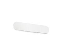 Applique Moderna Echo Metallo Bianco Led 20W 3000K Luce Calda [EEK: A++]