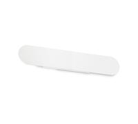 Applique Moderna Echo Metallo Bianco Led 30W 3000K Luce Calda [EEK: A++]