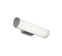 Applique Moderna Etere Alluminio-Plastiche Antracite Led 10W 3000K Luce Calda