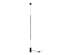 Applique Moderna Filo Metallo Nero Led 15W 3000K Luce Calda [EEK: A++]