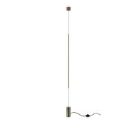 Applique Moderna Filo Metallo Ottone Led 15W 3000K Luce Calda