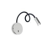 LAMPADA DA PARETE FOCUS 2 AP CROMO