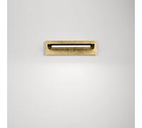 Applique metallo foglia oro design moderno PERENZ 8434 FO CT