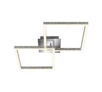 Applique Moderna Frame Metallo Cromo Led Integrato 18W 3000K