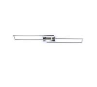 Applique Moderna Frame Metallo Cromo Led Integrato 40W Da 2700 A 6500K