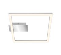 Applique Moderna Frame Plastica Cromo Opaco Led Integrato 14W 3000K