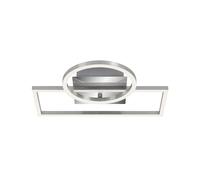 Applique Moderna Frames Metallo Cromo Led Integrato 19W 3000K