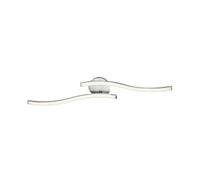 Applique Moderna Go Metallo Argento Led Integrato 18W 3000K [EEK: A++]