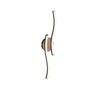 Applique Moderna Go Metallo Nero Led 12W 3000K [EEK: A++]