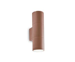 Applique Moderna Gun Alluminio Coffee 2 Luci Gu10