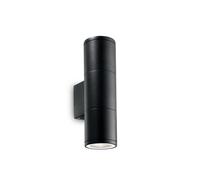 Applique Moderna Gun Alluminio Nero 2 Luci Gu10 [EEK: A++]