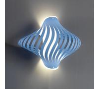 Applique Moderna Helios Polilux ® Blu Pastello 1 Luce E27