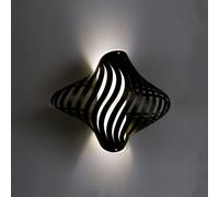 Applique Moderna Helios Polilux ® Nero 2 Luci E27