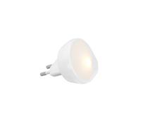 Applique Moderna Lero Plastica Bianco Led Integrato 0,4W 3000K